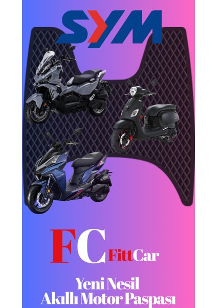 Sym Jet 14 200CC Abs E5 Yeni Nesil Motor Paspası