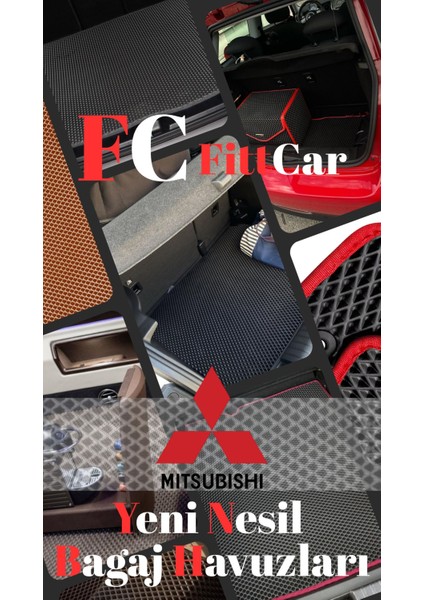 Fittcar Mitsubishi Eclipse Cross 2018 - 2025 Bagaj Havuzu