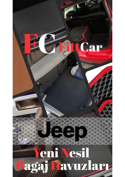 Fittcar Jeep Renegade 2014 - 2025 Bagaj Havuzu