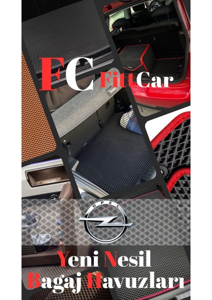 Fittcar Opel Astra F 1991 - 1998 Bagaj Havuzu