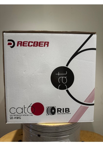 Cat 6 Halogen Free U/utp SL400 23 Awg 305 Metre Turuncu
