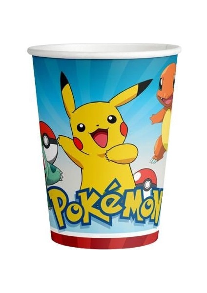 Bardak POKEMON 8Lİ PK.