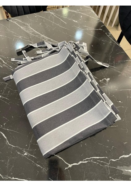 Balkon Perdesi Korniş Düğmeli ve Üç Yanı Bağcıklı fırsatları