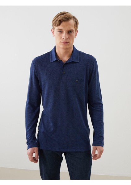 Lcwaıkıkı Classic Polo Yaka Erkek Sweatshirt (S5)