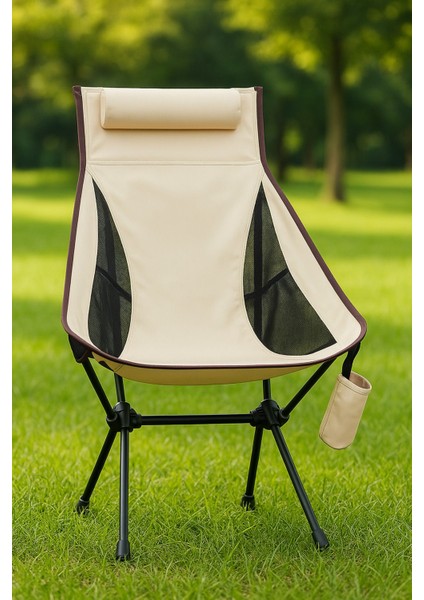 Pratik Kamp Sandalyesi Bej modelleri