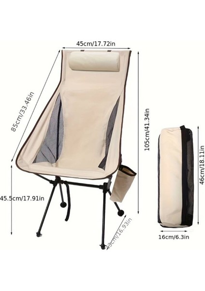 Pratik Kamp Sandalyesi Bej fırsatları