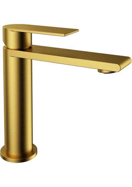 Lavabo Bataryası FJ-SS1012 (Fırçalanmış Altın)