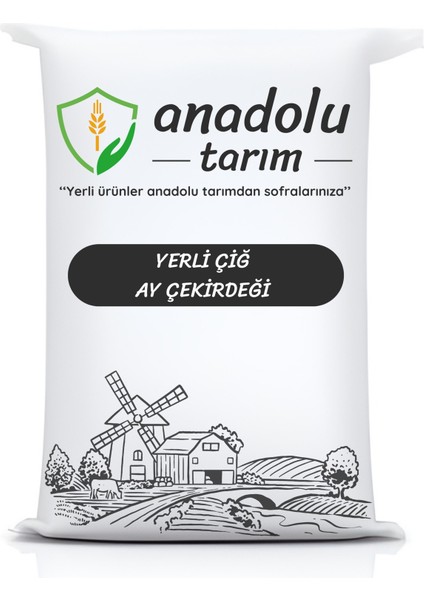 Yerli Çiğ Siyah Ay Çekirdeği 500 gr