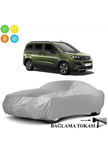 Peugeot Rifter 2024 Branda Araba Brandası Oto Branda Alt Bağlantı Tokalı