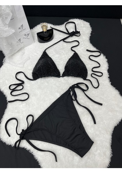 Özel Tasarım Porselen Boncuk Işlemeli Brazilian Şık Beach Club Luxury Kadın Bikini Takımı fiyatları