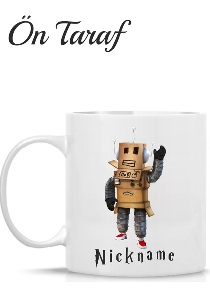 Roblox Kişiye Özel Kupa Bardak