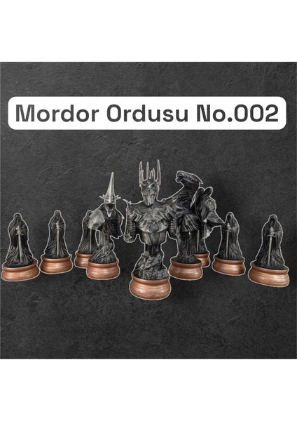 Yüzüklerin Efendisi Mordor Ordusu Büst Seti NO.002