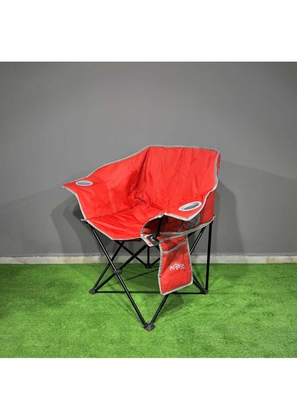 Nevgrande Comfort Katlanabilir Kamp Sandalyesi Kırmızı modelleri