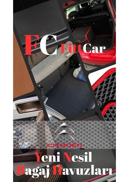 Fittcar Citroen C4 2020 - 2025 Bagaj Havuzu