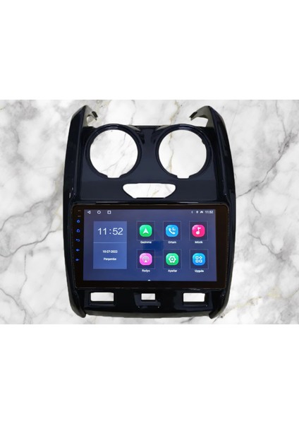 Renault Dacia Duster 2013-2018 Yıl Uyumlu Hafıza 9 Inç Android Multimedya Navigasyon Carplay modelleri