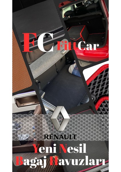 Fittcar Renault Captur Serisi Bagaj Havuzu