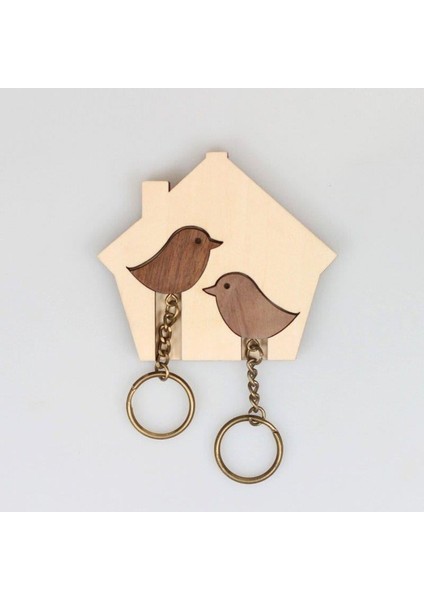 Kuş Evi Anahtarlık Askısı modelleri