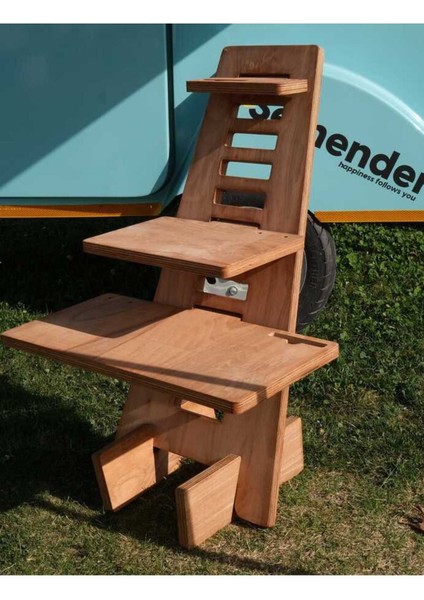 Ahşap Katlanabilir Demonte Desk