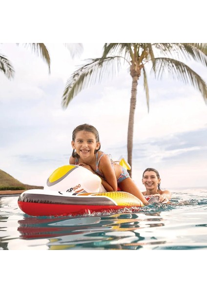 Çocuklar Için Şişme Deniz Botu Jet Ski Görünümlü – 117X77 cm | Max 40 kg | Deniz ve Havuz Oyuncağı