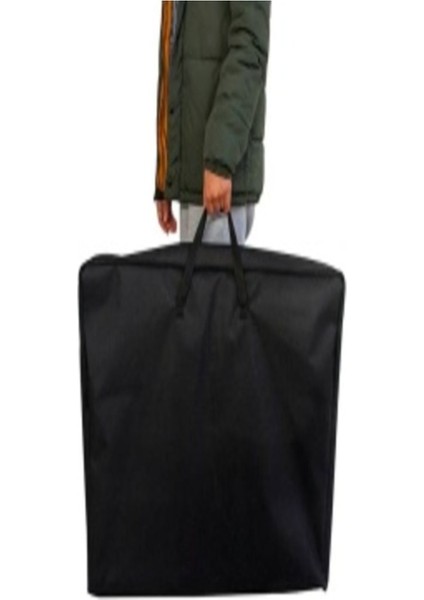 Katlanabilir Siyah Ahşap Kollu Bardaklı Ve 45x60cm Siyah- Granit Sehpa Ve Taşıma Çantası fırsatları