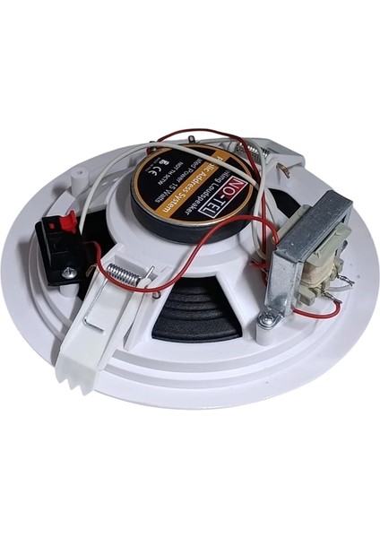 No-Tel Not Th 5ctw 5 13 cm 10 Watt Beyaz Alçıpan Trafolu Hoparlör