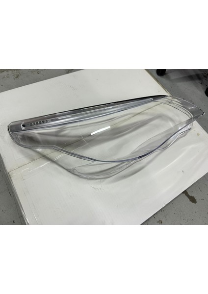 Bmw 5 Serisi E60 E60LCI Ledli Kaşlı Far Camı