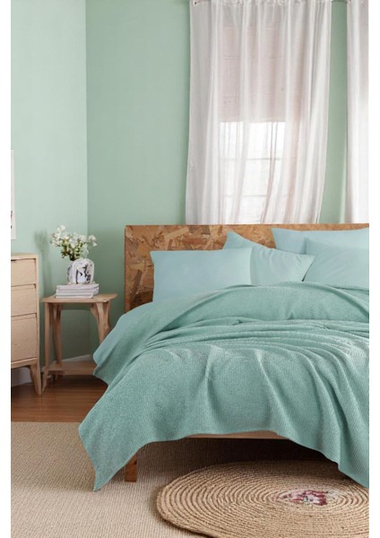 Ecocel Pike Örtü Battal 220X230CM Sincere Mint Yeşili