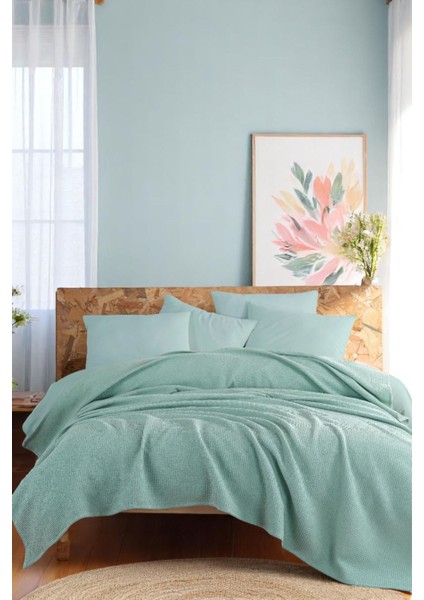 Ecocel Pike Örtü Battal 220X230CM Sincere Mint Yeşili fiyatları
