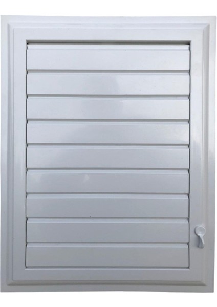 Plastik Menfez 50X50 cm Banyo / Wc Havalandırma Menfezi Panjur