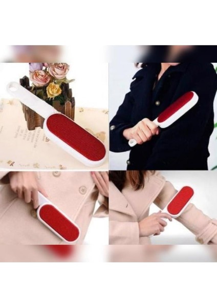 Çift Taraflı Kıyafet Koltuk Toz Tüy Kıl Alma Temizleme Fırçası modelleri