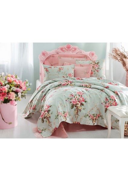 Doğal Pike Baskılı YOUTH140X230CM Lunara Mint fırsatları