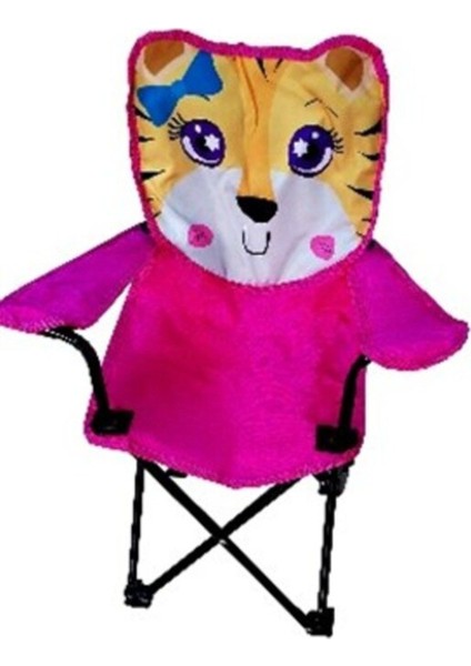 Katlanır Çocuk Kamp Sandalyesi Baskılı