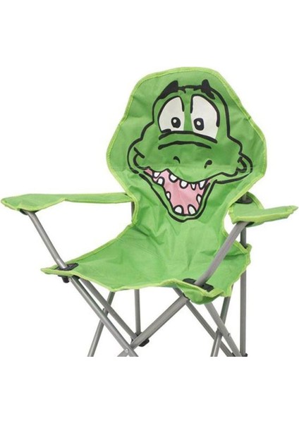 Timsah Desenli Katlanabilir Çocuk Kamp Sandalyesi fiyatları