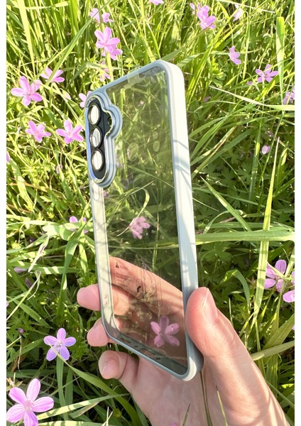Samsung Galaxy A36 5g Uyumlu Sararmaz Gri-Şeffaf Kılıf - Kırılmaz Cam fırsatları