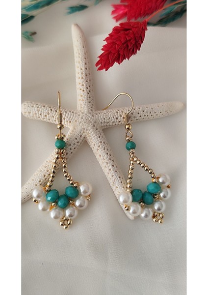 Yeni Özel Seri Tasarım Kum Bomcuk Küpe