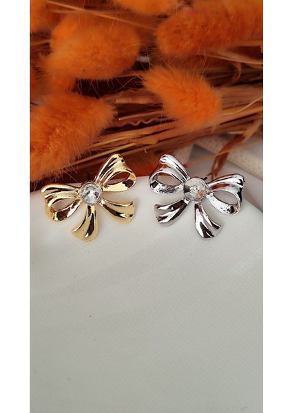 Taşlı Zirkon Fiyong Metal Silver Küpe modelleri