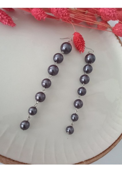 Gri Inci Tasarım Küpe modelleri