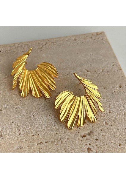 Kanat Metal Gold Küpe fiyatları
