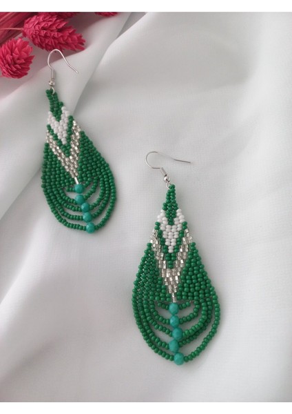 Yeni Özel Seri Tasarım Kum Boncuk Küpe fiyatları