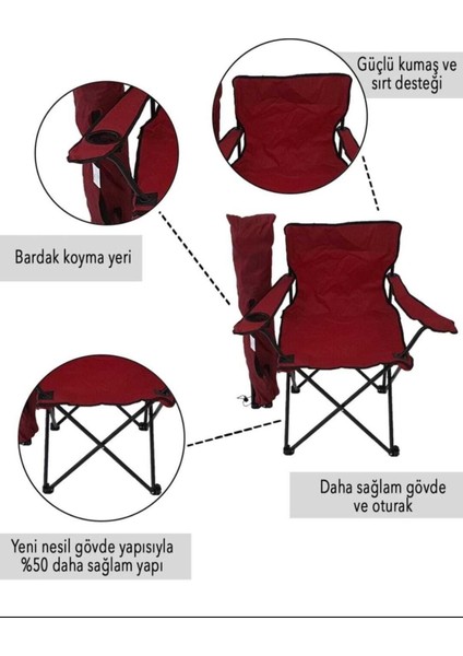 Kamp Ve Piknik Sandalyesi Bardak Tutucu 2 Adet Sandalye fiyatları