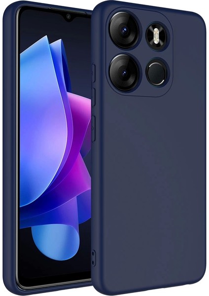 Tecno Spark Go 2023 Uyumlu Kılıf Iç Yüzeyi Kadife Lansman Kapak