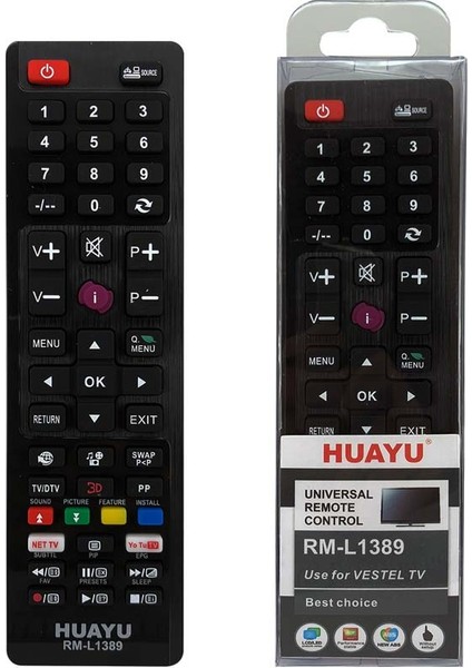 Huayu RM-L1389 Vestel Unıversal Tv Kumanda (4767) - TGR6834-1938