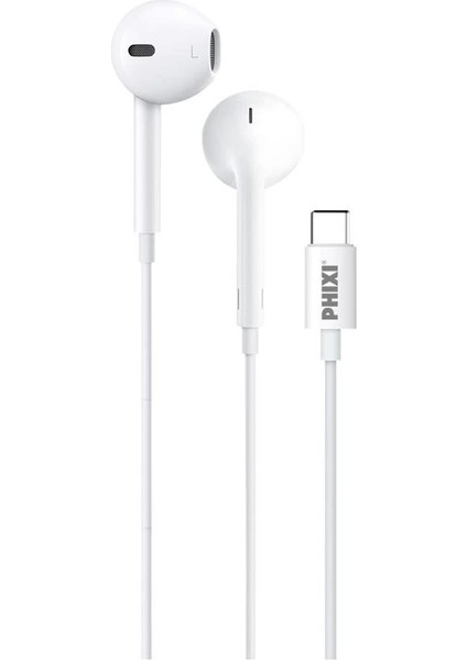 HS626 Basic Mikrofonlu Type-C Girişli Earpods Kulaklık - TGR6189-1098