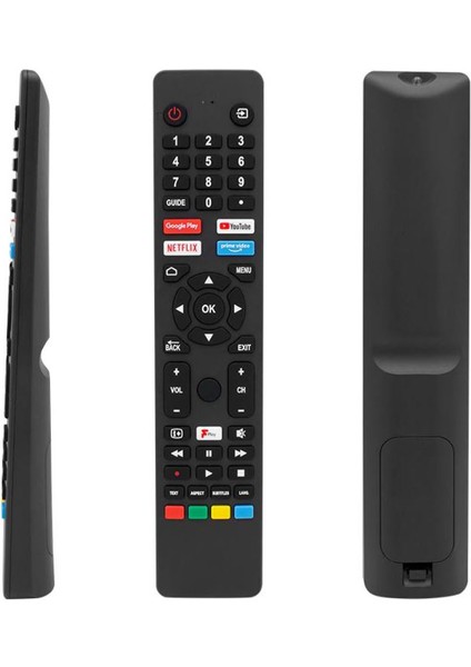 Ses Komutsuz Jvc RM-C3250 Netflıx-Prıme Vıdeo-Google Play-Youtube Tuşlu LCD LED Tv - TGR3889-7626