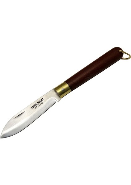 Malatya Beydağı Tk 18 Kahverengi Kamp Çakı 18CM - Manuel Fiber Sap - TGR8296-4574