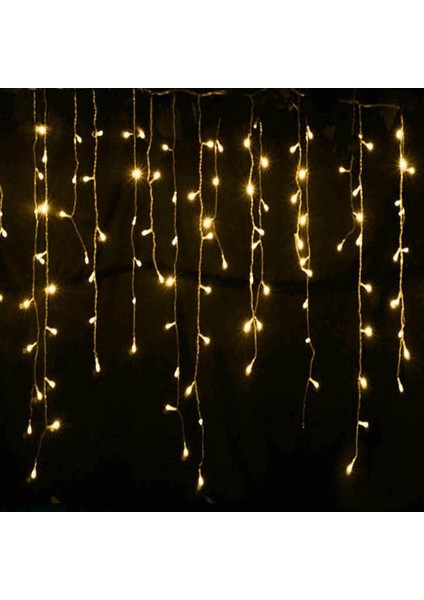 8 Fonksiyonlu 16 Saçaklı Perde LED 3 x 1 (Günışığı) (4767) - TGR7206-3296