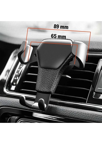Araç Içi Klima Izgarasına Takılabilen Plastik Oto Telefon Tutucu Gravity (4767) - TGR7155-2455
