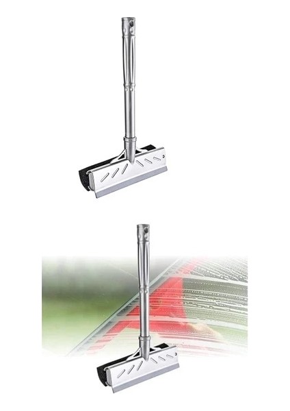 Çekçekli Pratik Cam Silme Aparatı Kısa - Kokulu (4767) - TGR7426-2594