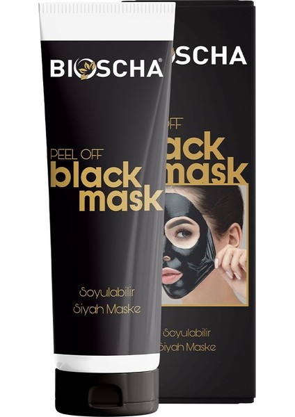 Soyulabilen Siyah Maske