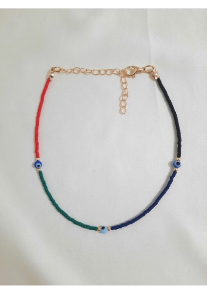 Kadın Afgan Boncuk Nazar Hal Hal